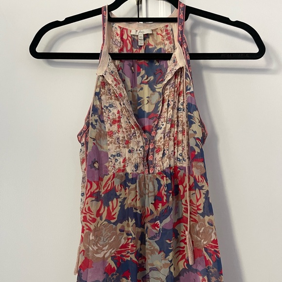 Colorful flowy blouse - Picture 1 of 5